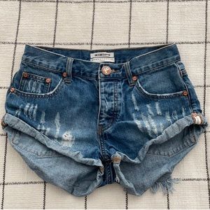 One teaspoon bandits shorts